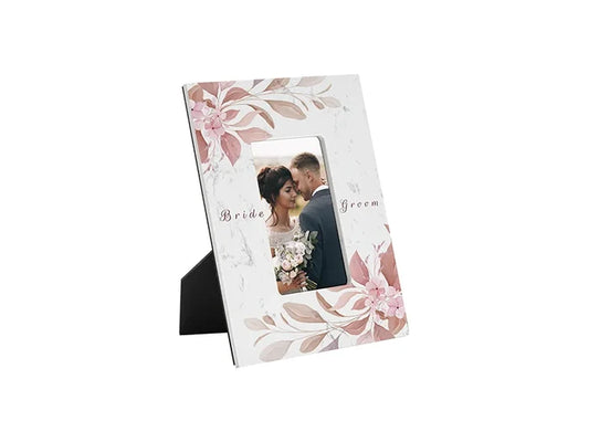 Sublimation Rectangle Marble Texture Frame (18x23cm/ 7.09inchx9.06inch)