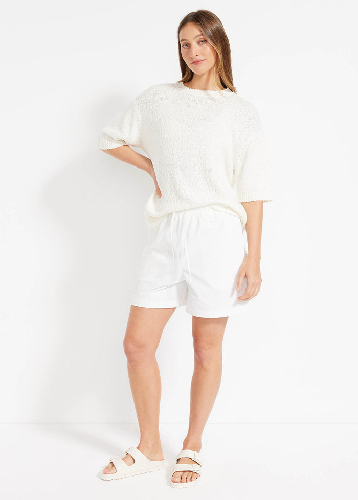 Summer Boucle Knit Tee