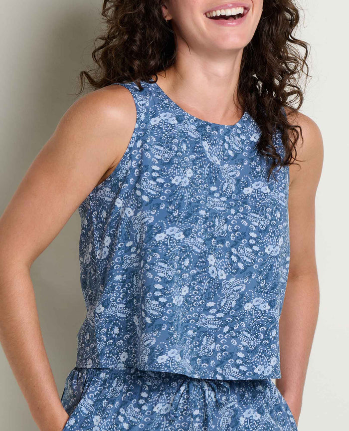 Sunkissed Button Back Tank
