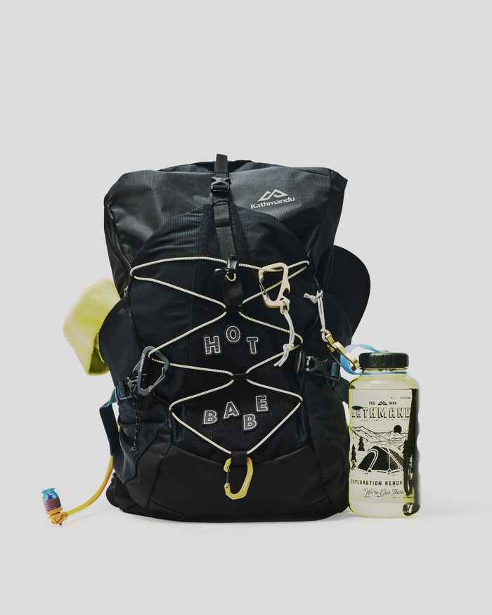 The Trailhead Pack - Customisable 35L - Black