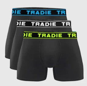 Tradie Mens 3Pk Bamboo Fitted Trunk Beachfront