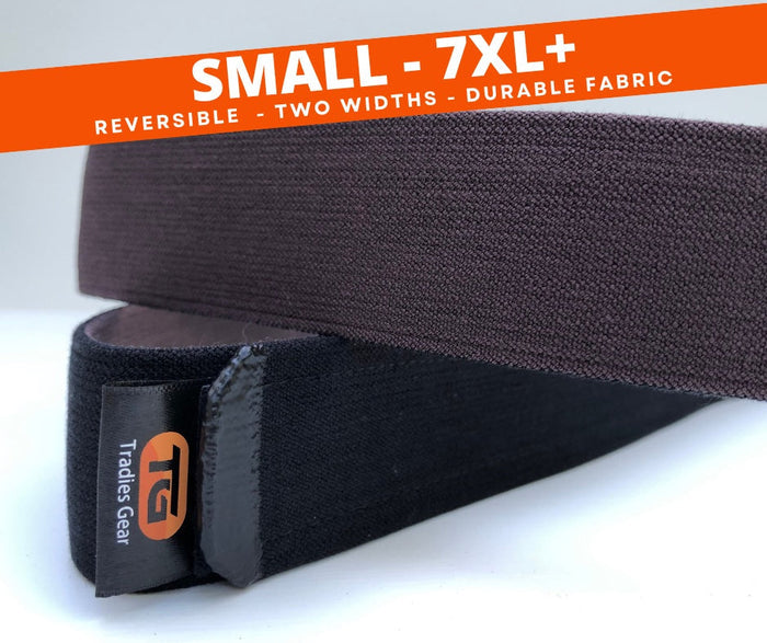 Tradies Gear Reversible No Buckle Belt BELTNB