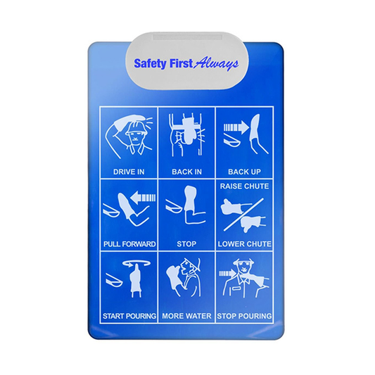 Transparent Clipboard with Oval Clip, Screen Print