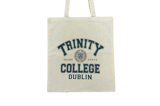 Trinity College Tote Bag - Bottle Green & Gold