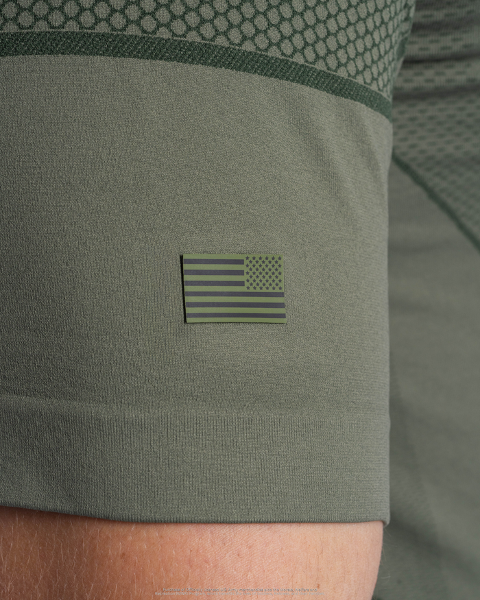 U.S. Army SX-005: PT COMPRESSION TEE - Army Green