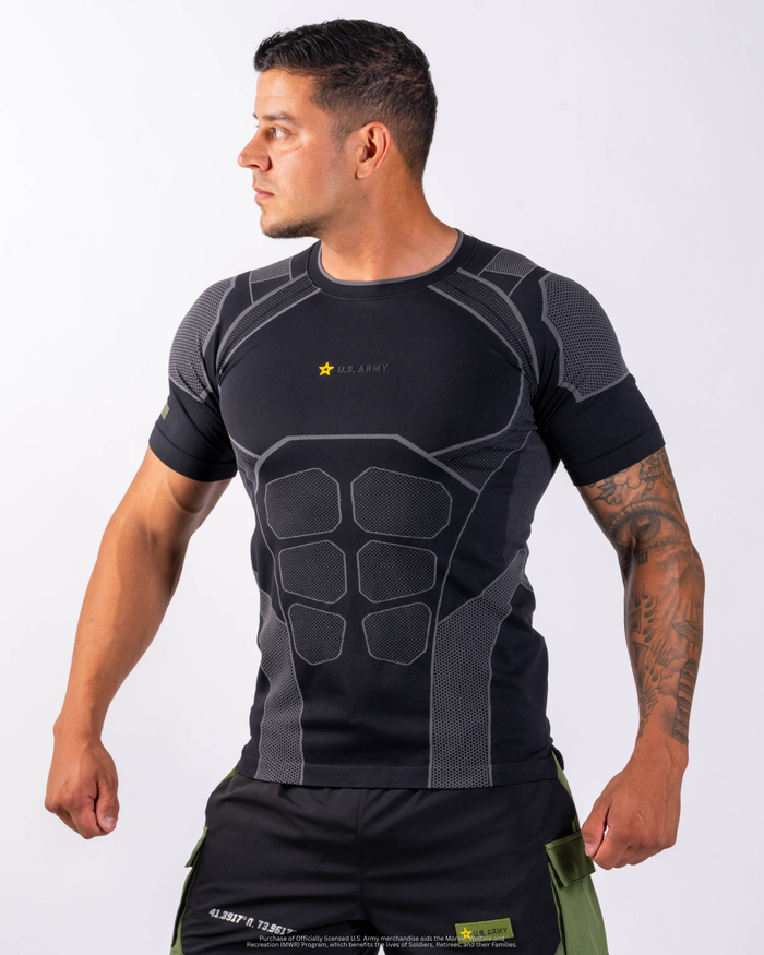 U.S. Army SX-005: PT COMPRESSION TEE - Stealth