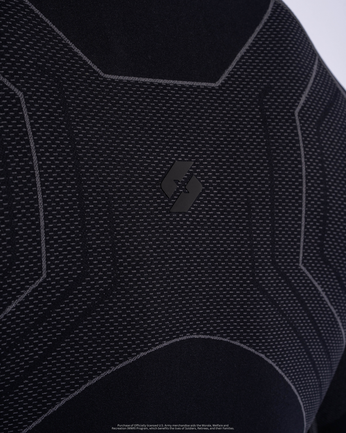 U.S. Army SX-006: PT COMPRESSION LONG SLEEVE - Stealth