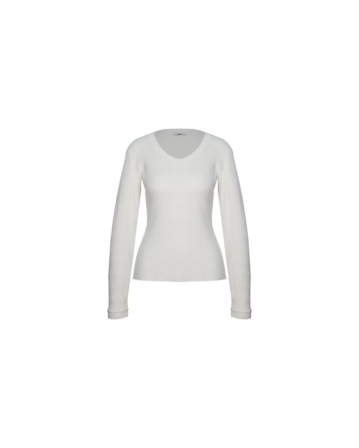 VANYA LONG SLEEVE CREAM