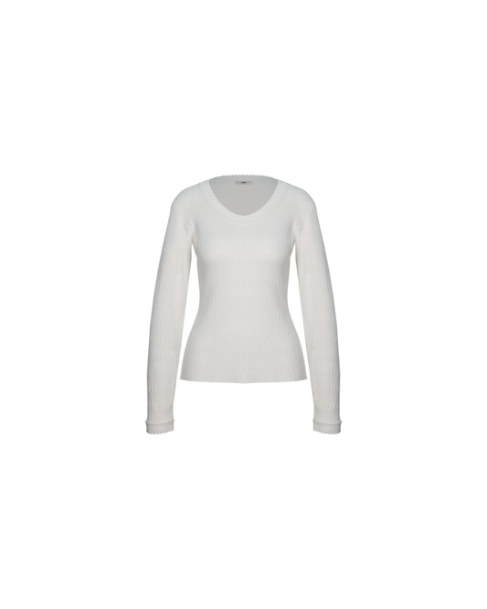 VANYA LONG SLEEVE CREAM