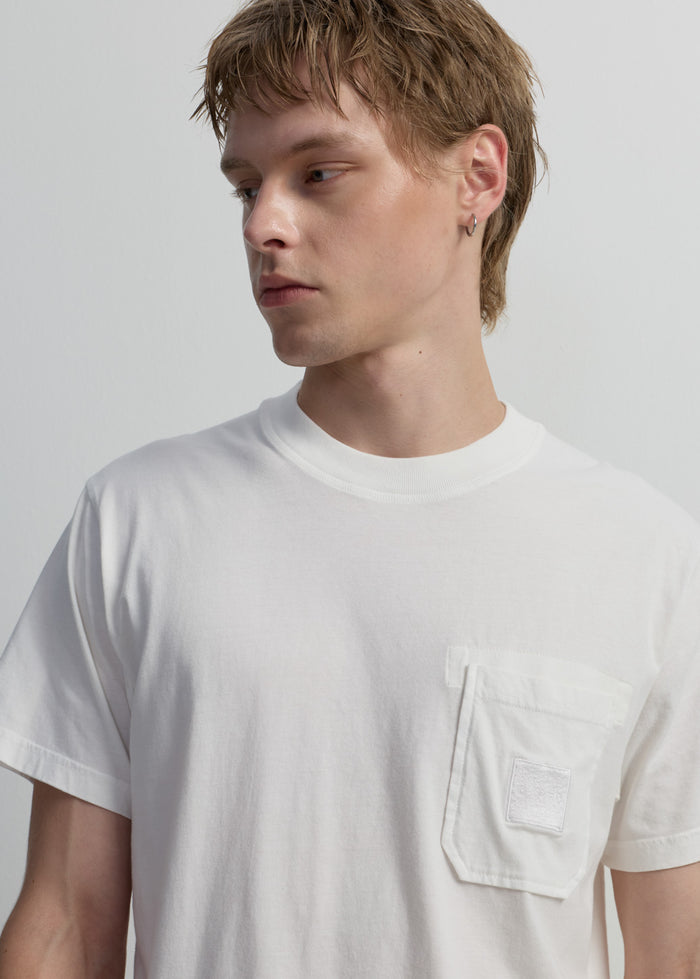 VINTAGE PIGMENT-WASHED POCKET TEE