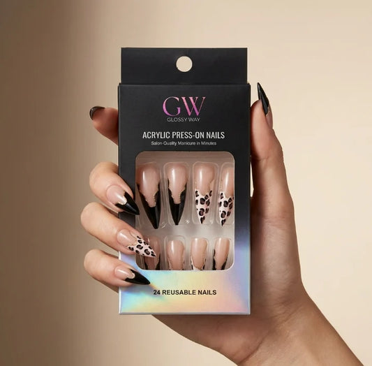 Wild Seduction Stiletto Press-On Nails