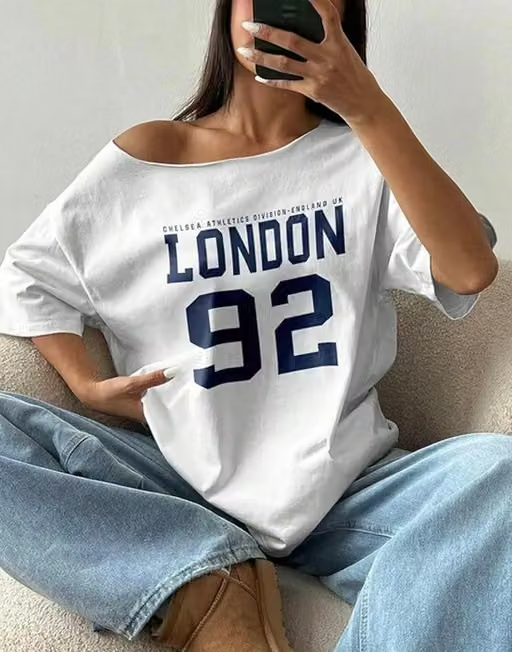 WIND Oversized Tee – Effortless Flow