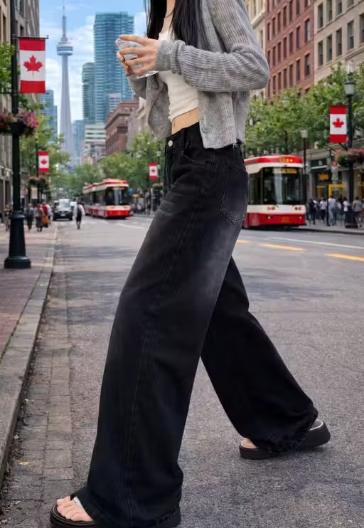 WIND Whisker Wide Leg Jeans – Women's Denim