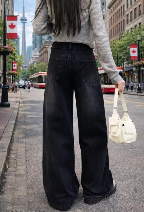 WIND Whisker Wide Leg Jeans – Women's Denim
