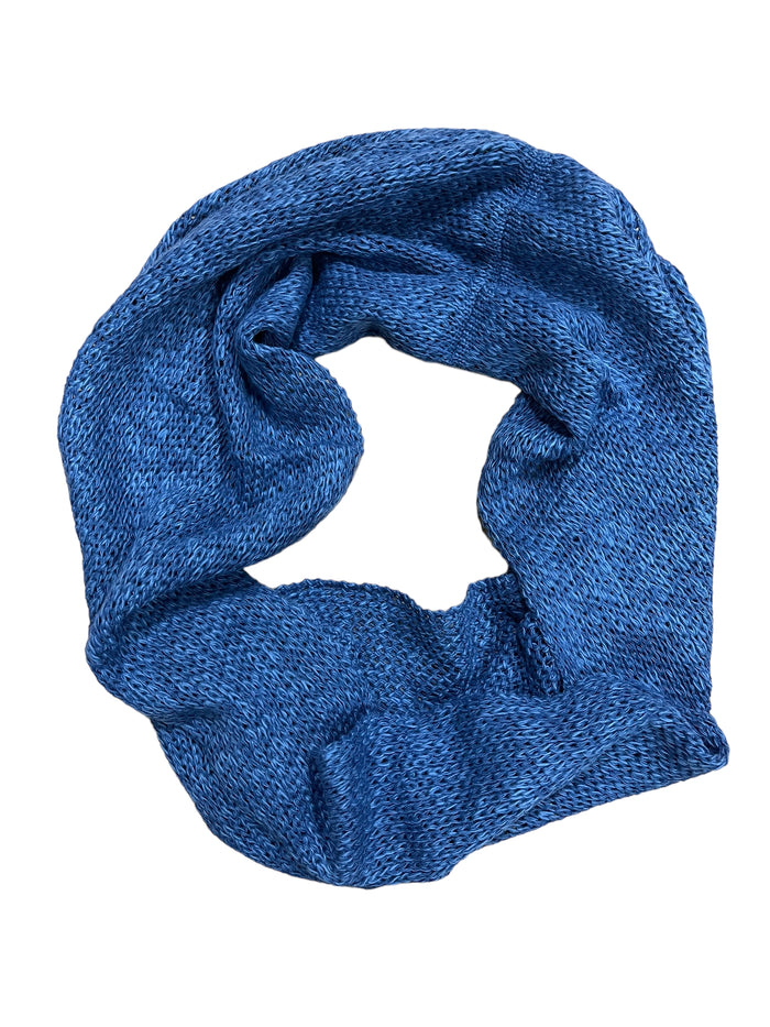 French Blue - Linen Infinity Scarf