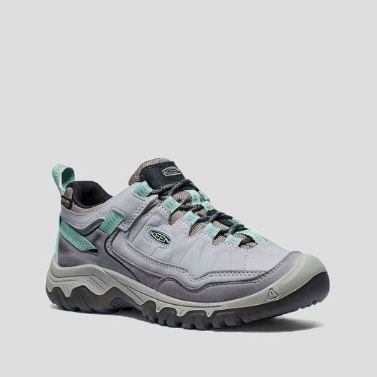 Women's Keen Targhee IV Waterproof Hiking Shoe - Alloy/Granite Green