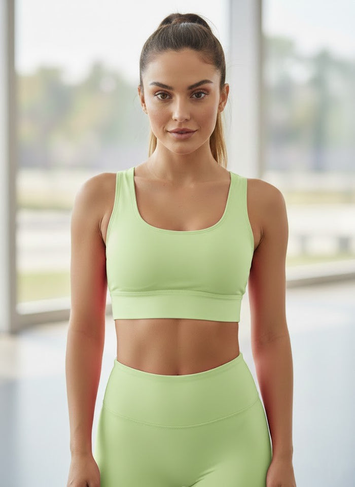 Women’s Racerback Sports Bra Top - (D-3)