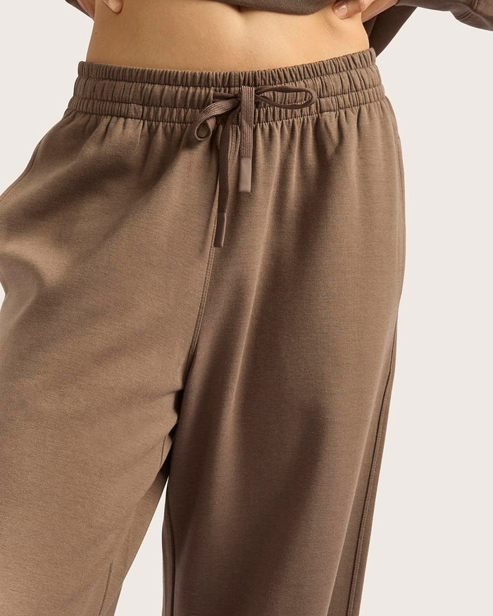 Women's Straight Leg Sweat Pants - Oyster