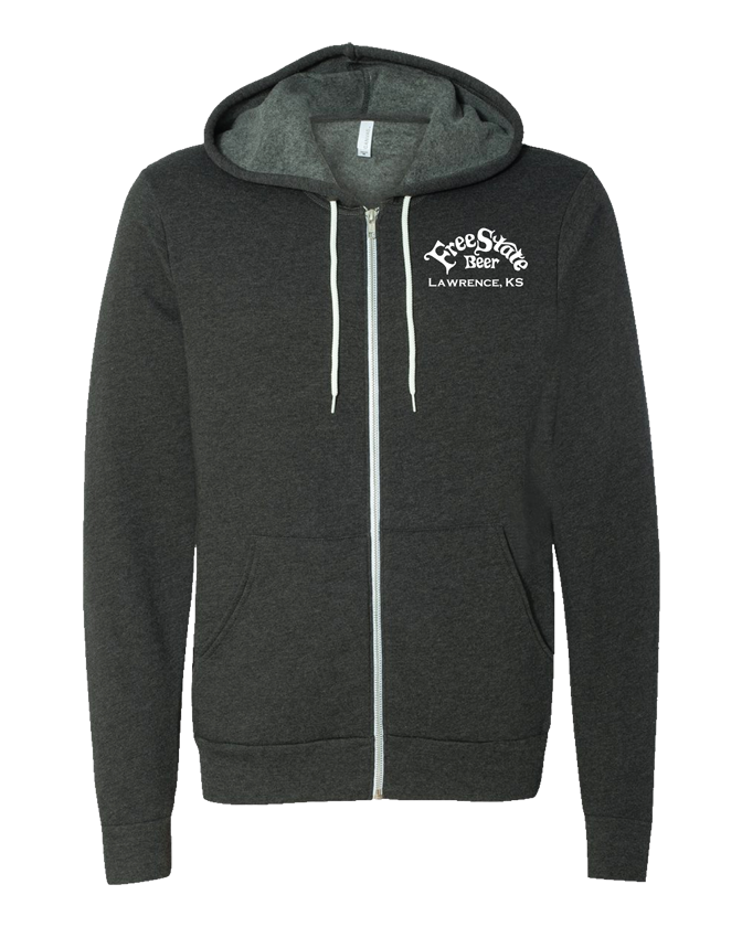 Zipper Logo Hoodie